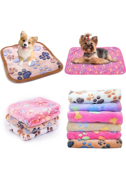Gri Ayak Stili Xs 20X20 Sıcak Yatak Yumuşak Pet Battaniye Kış Köpek Yatağı Battaniye Kedi Yatak Mat Küçük Orta Köpekler Kediler Mercan Polar Yavru Malzemeleri (Yurt Dışından) fiyatları