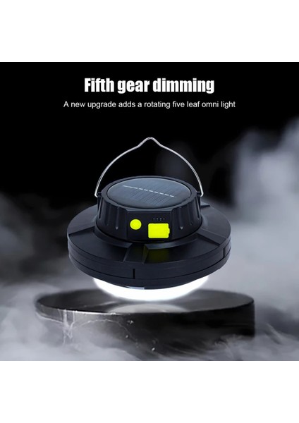 No.2 Boyutu LED Kamp Lambası Çok Amaçlı USB Solar Şarj Kamp Lanterlm Seyahat Gezileri Için Güç Göstergesi Araba Tamiri (Yurt Dışından) modelleri