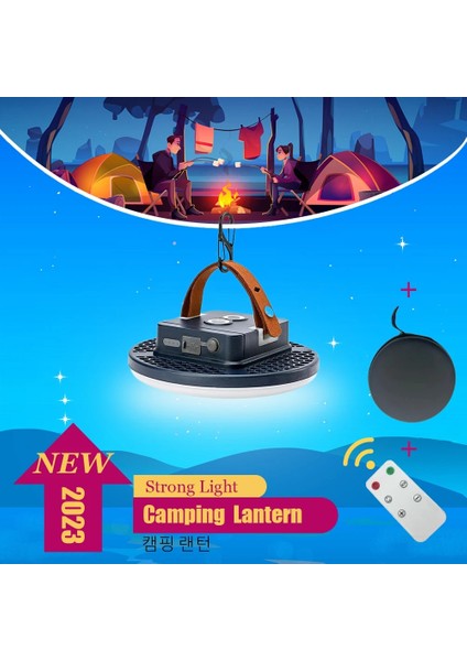 60WÇANTA LED Şarj Edilebilir Güçlü Işık Kamp Fener Güç Bankası Açık Su Geçirmez Kamp Işık Uzaktan Kumanda Muhafazası Çadır Işığı (Yurt Dışından) fiyatları