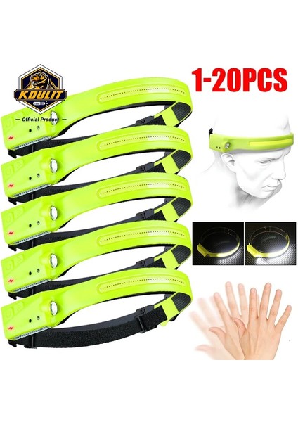 1 Parça Far Fener El Feneri Dahili Pil Kafa Torch LED Indüksiyon Şarj Edilebilir Far Açık Kamp Balıkçılık USB (Yurt Dışından) fiyatları