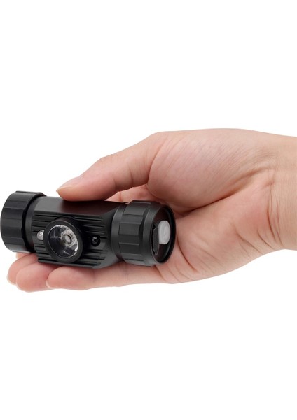 Siyah Stil C Boruit RJ-020 LED Indüksiyon Headlamlm Hareket Sensörü Far Şarj Edilebilir Kafa Torch Kamp Avcılık El Feneri (Yurt Dışından) indirimleri