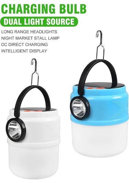 D Güneş LED Kamp Işık USB Şarj Edilebilir 6 Modu Çadır Lambası Açık Su Geçirmez Taşınabilir Asılı Fener Acil Ampul El Feneri (Yurt Dışından) fiyatları