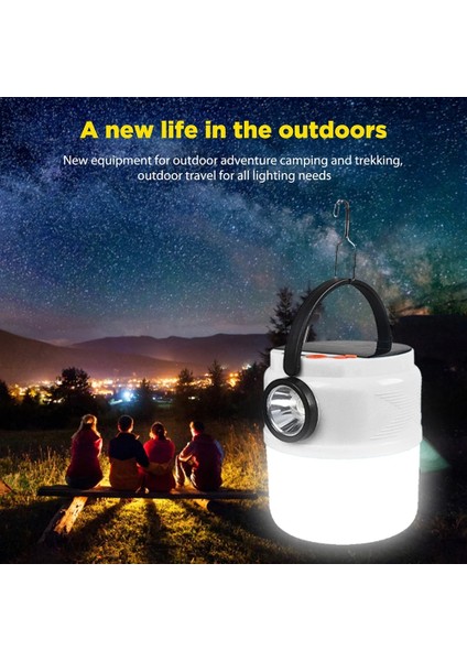 D Güneş LED Kamp Işık USB Şarj Edilebilir 6 Modu Çadır Lambası Açık Su Geçirmez Taşınabilir Asılı Fener Acil Ampul El Feneri (Yurt Dışından) fırsatları