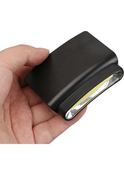 Taşınabilir Far Klipsli Kapak Lambaları LED Cob Far Mini El Feneri Dış Aydınlatma Başkanı Işık Torch Kullanımı 3 * Aaa Pil (Yurt Dışından) fırsatları