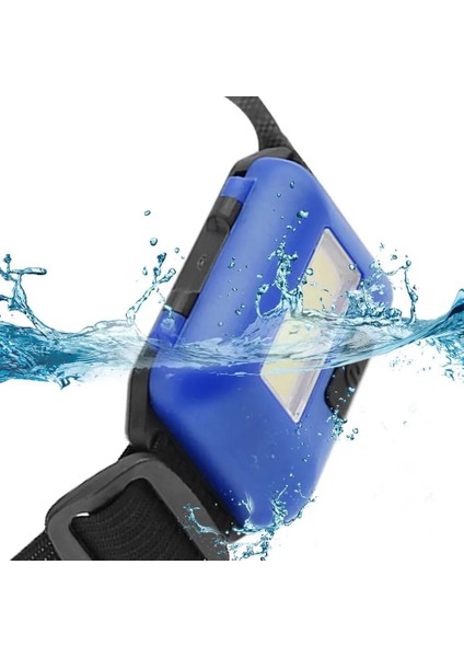 Siyah Stil Siyah Mini Cob LED Far 3 Modu Su Geçirmez Far Başkanı El Feneri Torch Lanterna Açık Kamp Gece Balıkçılık Lambası (Yurt Dışından) indirimleri