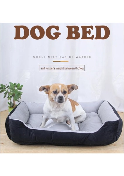 3 Parça Ben Stil L-70X55X15CM Pet Yatak Küçük Orta Büyük Köpek Için Sıcak Battaniyeler Köpekler Için Süper Yumuşak Pet Yataklar Yıkanabilir Ev Kedi Yavrusu Için Pamuk Kulübesi Mat (Yurt Dışından) modelleri
