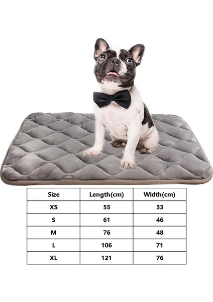 Köpek Yatağı Stili1-Gri Stili S Beden Furrybaby Köpek Yatağı Mat Yumuşak Sandık Mat Kaymaz Alt Makinede Yıkanabilir Pet Yatak Büyük Köpekler Için Köpek Uyku Için Araba (Yurt Dışından)