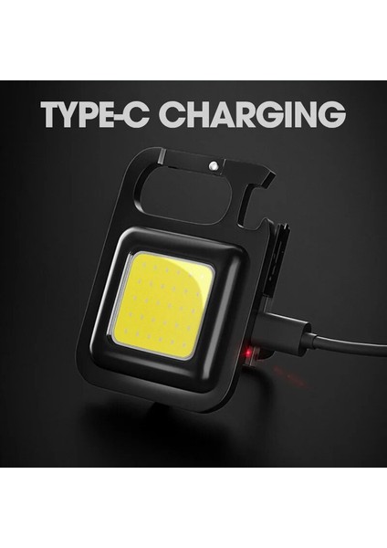 2 Adet 4 Adet LED Mini El Feneri Çalışma Işığı Taşınabilir Anahtarlık Işık USB Şarj Edilebilir Torch Lambası Açık Su Geçirmez Acil Durum Işıkları (Yurt Dışından) indirimleri