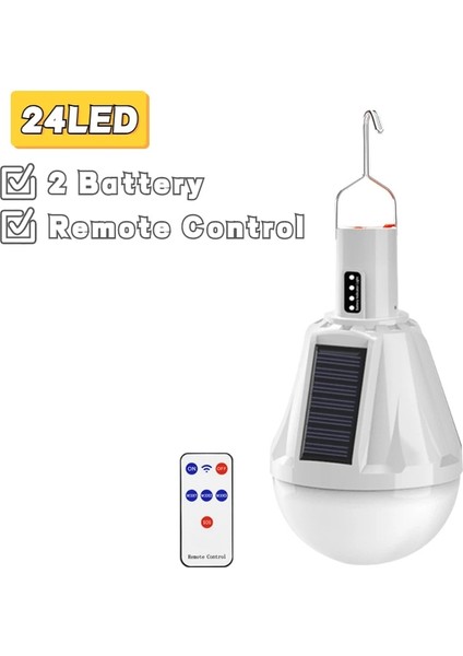 B Güneş Enerjili Aydınlatma Ampul Taşınabilir Güneş Enerjisi Paneli Pil Şarj Cihazı Enerji Tasarruflu Açık Hava Lambası USB Şarj Edilebilir Acil Durum Lambası (Yurt Dışından)