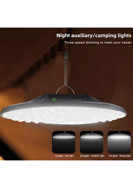 3600 Mah Ah Ince LED Kamp Işık USB Şarj Edilebilir Lamba Güç Bankası Işık Açık Çadır Işığı Acil Işık Barbekü Yürüyüş Vahşi Balıkçılık (Yurt Dışından) modelleri