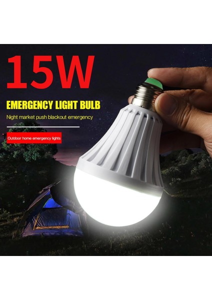 12W LED Acil Durum Işığı LED Ampul E27 LED Lamba 5 W 7 W 9 W Şarj Edilebilir Pil Aydınlatma Lambası Dış Aydınlatma Için Bombillas El Feneri (Yurt Dışından) fiyatları
