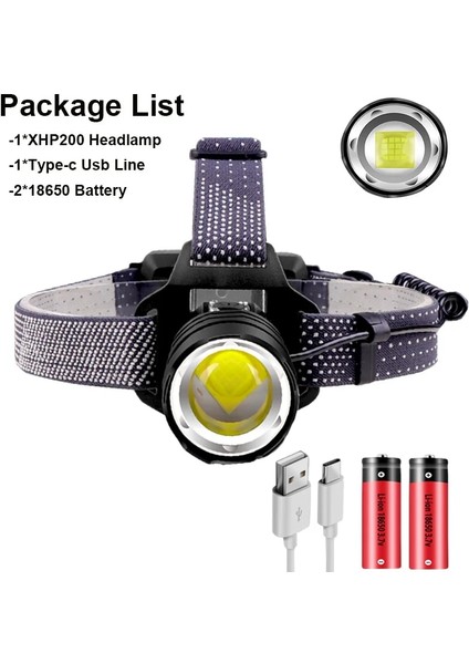 Güçlü Stil A-2 Uper Xhowerful Far Şarj Edilebilir Kafa El Feneri Yüksek Güç Kafa Lambası Eters Far Balıkçılık Fener (Yurt Dışından)