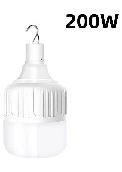 200W 230 W Taşınabilir Çadır Lambası Pil Fener Barbekü Kamp Işık Açık Ampul USB LED Acil Durum Işıkları Veranda Sundurma Bahçe Için (Yurt Dışından)