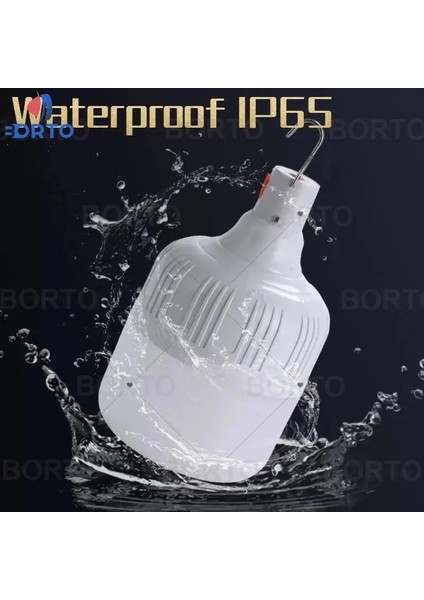 150W 180 W Taşınabilir Çadır Lambası LED Işıkları USB Şarj Edilebilir Acil Durum Ampul Yüksek Güç Çadır Aydınlatma Açık Kamp Ekipmanları Ampuller (Yurt Dışından)
