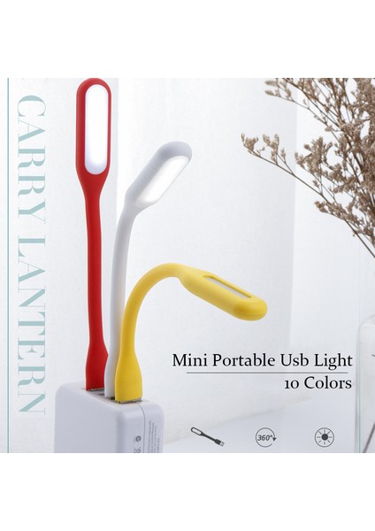 Mor 10 Renk Mini Taşınabilir Dizüstü Bilgisayarlar USB LED Işık Göz Bakımı Masa Masa Lambası Güç Bankası Için Kamp Pc Dizüstü Bilgisayarlar Kitap Gece Aydınlatması (Yurt Dışından) fiyatları