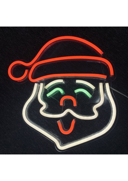Hamburger LED Neon Işık Burcu Noel Baba Iyi Vibes USB Powered Çan Melek Duvar Asılı LED Neon Işıkları Oyun Odası Parti Duvar Dekor Için (Yurt Dışından)
