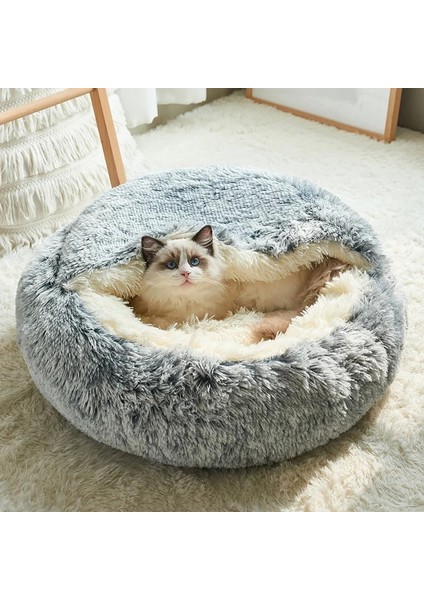 Yeşil-Kısa Stil 50X50CM 2021 Kış Uzun Peluş Pet Kedi Yatak Yuvarlak Kedi Yastık Kedi Evi Sıcak Kedi Sepeti Kedi Uyku Tulumu Küçük Köpek Kedi Için Kedi Yuva Kulübesi (Yurt Dışından) fiyatları
