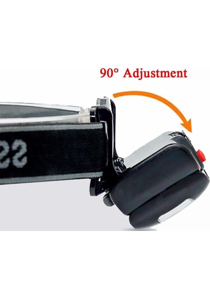 C9 Balıkçı Işığı Mini Cob LED Far Torch 4 Modu Su Geçirmez Far Kafa El Feneri Lanterna Açık Kamp Gece Için (Yurt Dışından)