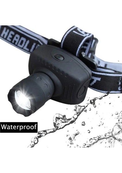 3mode Su Geçirmez Far Zumlanabilir Kafa El Feneri Torch Lanterna Açık Kamp Gece Balıkçılık Mini LED Far (Yurt Dışından) fiyatları