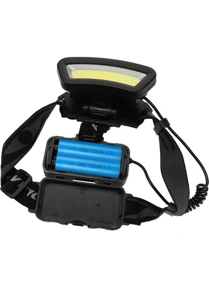 B Cob LED Far Geniş Aydınlatma Aralığı 1000LM USB Şarj Edilebilir LED Far Geniş Açılı Far Fener Kullanımı 2 * Pil (Yurt Dışından) fırsatları