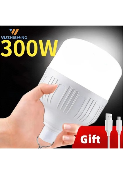 40W Taşınabilir Kamp Işıkları Şarj Edilebilir LED Işık Kamp Feneri Acil Ampul Yüksek Güç Çadır Aydınlatma Kamp Ekipmanları Ampul (Yurt Dışından)