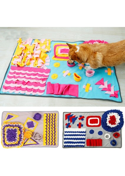 Niuyouguo Tarzı Köpek Mat Koklama Pedi Battaniye Köpek Eğitimi Bulmaca Oyuncakköpek Oyuncakları Pet Yavaş Besleyici Snuffle Mat Iq Toplayıcılık Becerileri Eğitim Besleme (Yurt Dışından) fiyatları