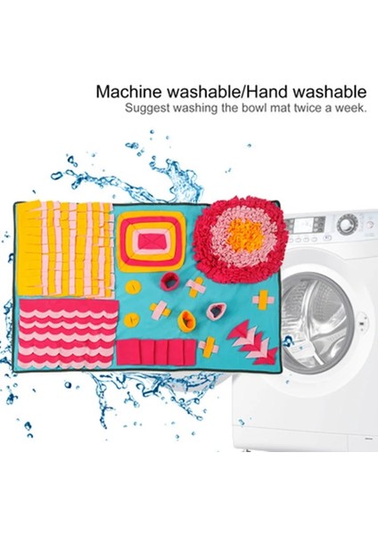 Niuyouguo Tarzı Köpek Mat Koklama Pedi Battaniye Köpek Eğitimi Bulmaca Oyuncakköpek Oyuncakları Pet Yavaş Besleyici Snuffle Mat Iq Toplayıcılık Becerileri Eğitim Besleme (Yurt Dışından) modelleri