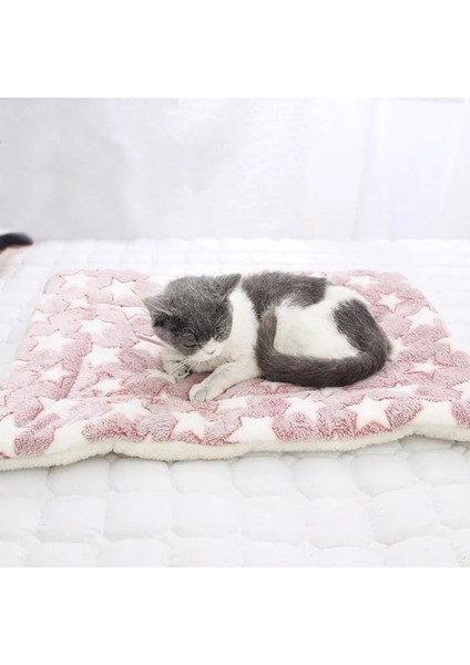 Yıldız Tarzı Pembe U 69X52CM Kış Pet Battaniye Yumuşak Mercan Polar Köpek Yatağı Kalınlaşmak Yastık Kedi Mat Küçük Orta Köpekler Için Sıcak Uyku Yatakları Evcil Hayvan Aksesuarları (Yurt Dışından) fiyatları