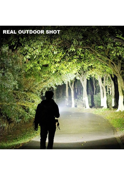 Siyah Taşınabilir LED El Feneri USB Şarj Edilebilir Cep El Feneri Su Geçirmez Torch, Camoping Yürüyüş Için Çıkış Güç Bankası Fonksiyonu ile (Yurt Dışından) fırsatları