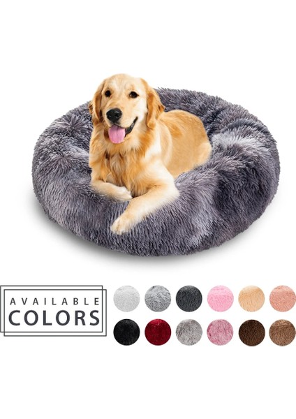 Koyu Kırmızı Tarzı M-60CM Kabarık Köpek Yatağı Xxl Kanepe Sepeti Kral Lüks Köpek Yatakları Eğlenceli Yıkanabilir Çıkarılabilir Köpek Evi Uzun Peluş Açık Büyük Pet Kedi Köpek Yatak Mat (Yurt Dışından) modelleri