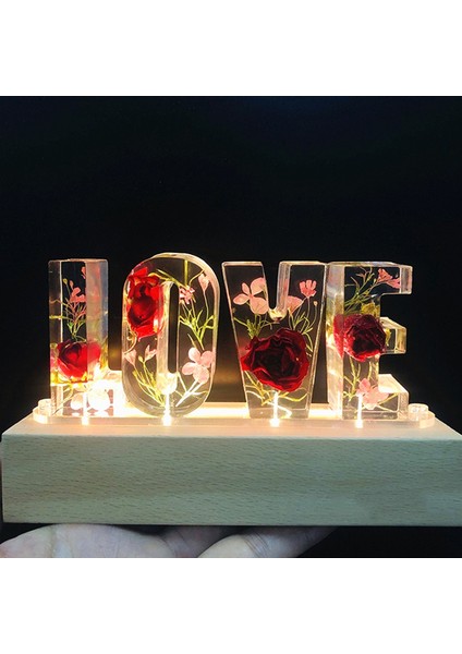 B-1 Stili B-3 Özelleştirilmiş A'dan Z'ye Mektuplar Kurutulmuş Çiçek Ahşap Gece Lambası Yaratıcı Romantik Masa Lambası Çift Için Hediye Sevgililer Günü Çocuk Doğum Günü (Yurt Dışından) fiyatları