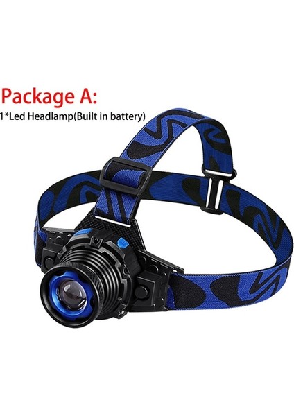 A ZK30 Yeni Su Geçirmez Far Kafa Işıkları Balıkçılık Işıkları Alın Kafa Farlar Torch Avcılık Kafa Balıkçılık Madencilik Işıkları Lamba (Yurt Dışından)