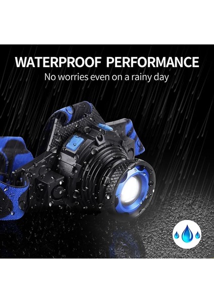 A ZK30 Yeni Su Geçirmez Far Kafa Işıkları Balıkçılık Işıkları Alın Kafa Farlar Torch Avcılık Kafa Balıkçılık Madencilik Işıkları Lamba (Yurt Dışından) fiyatları