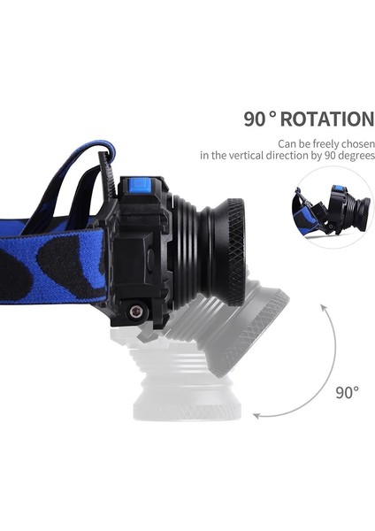 A ZK30 Yeni Su Geçirmez Far Kafa Işıkları Balıkçılık Işıkları Alın Kafa Farlar Torch Avcılık Kafa Balıkçılık Madencilik Işıkları Lamba (Yurt Dışından) fırsatları