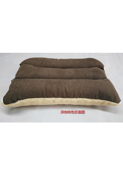 No.2 Tarzı Boy 100X60CM Kış Köpek Yatak Mat Kalınlaşmak Pet Yastık Battaniye Sıcak Yavru Kedi Polar Küçük Büyük Köpekler Için Yataklar Kediler Pad (Yurt Dışından)