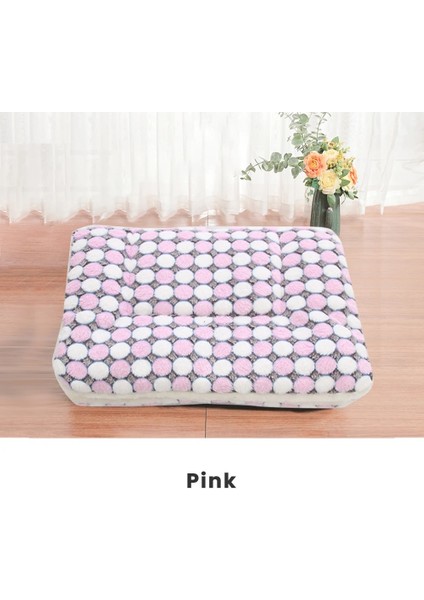 D Stili 51X34CM Yumuşak Flanel Kalınlaşmış Pet Yumuşak Polar Ped Pet Battaniye Yatak Mat Köpek Kedi Kanepe Yastık Yatak Kediler Için Sıcak Tutmak Uyku Örtüsü (Yurt Dışından)