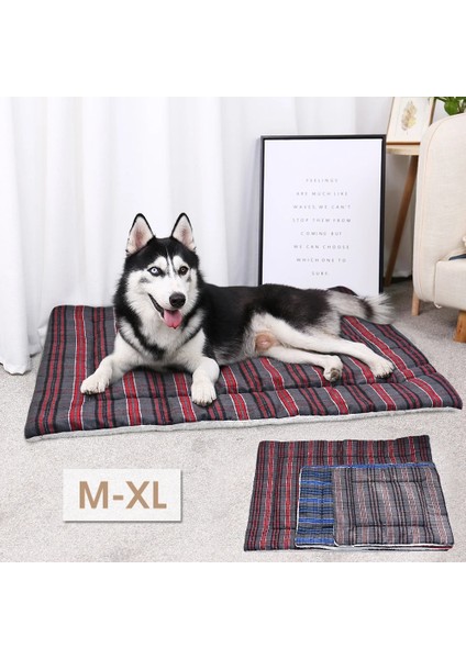 134 Gri Stil Xl Beden Kış Kalın Köpek Kedi Mat Sıcak Polar Köpekler Yatak Pet Köpek Kanepe Küçük Orta Büyük Köpekler Için Uyku Mat Yastık Pitbull Chihuahua (Yurt Dışından) fırsatları