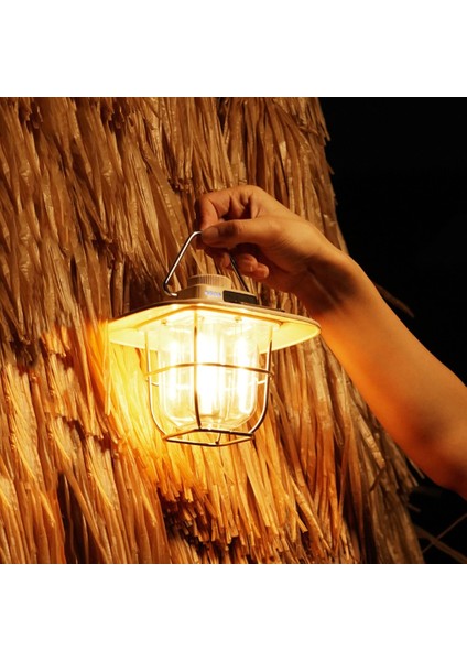 Şampanya LED Kamp Işık Kademesiz Karartma Taşınabilir Asılı Çadır Lambası Su Geçirmez Ipx4 Açık Havada Şarj Edilebilir Yürüyüş Kampı Için Ev Için (Yurt Dışından) modelleri