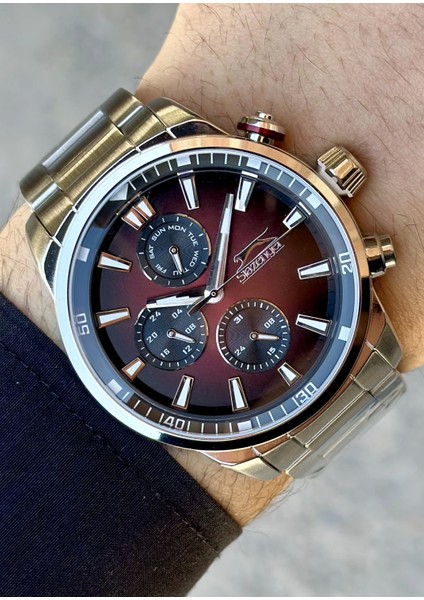 Çelik Kordon Fonksiyonlu Erkek Kol Saati