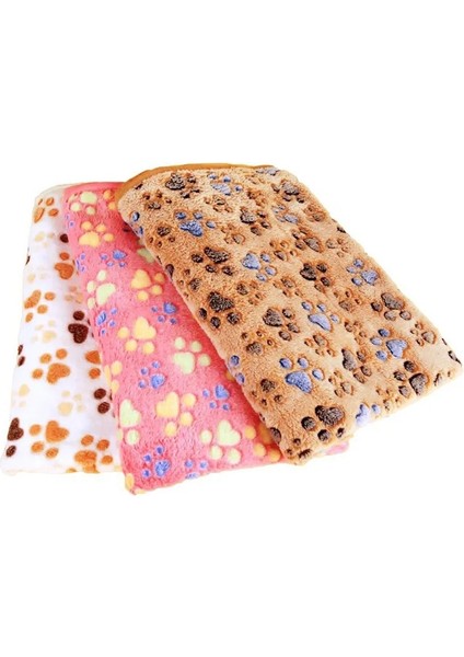 Pembe Tarzı 76X52CM Köpek Pençe Havlu Halı Pet Mat Köpek Yatağı Kış Sıcak Kedi Mercan Kadife Havlu Battaniye Uyku Örtüsü Havlu Yastık Evcil Hayvan Malzemeleri (Yurt Dışından) fırsatları