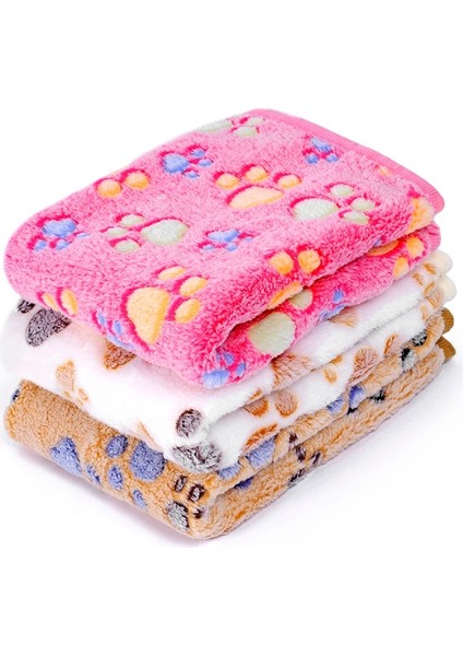 Pembe Tarzı S Beden Kış Sıcak Çok Fonksiyonlu Yumuşak Kürk Köpek Battaniyesi, Pençe Baskı Evcil Hayvan Uyku Köpek Yavrusu Kedi Battaniyesi Mattreolors (Yurt Dışından) fiyatları