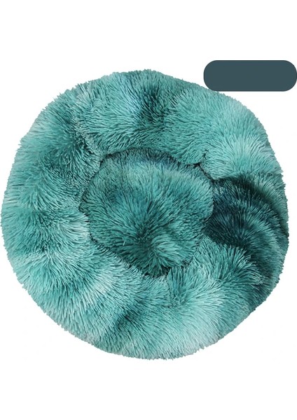 GD-001-25 Stili 40CM Pet Köpek Yatağı Süper Yumuşak Pet Yatak Kulübesi Köpek Yuvarlak Kedi Kış Sıcak Uyku Tulumu Uzun Peluş Büyük Köpek Yastık Mat (Yurt Dışından)