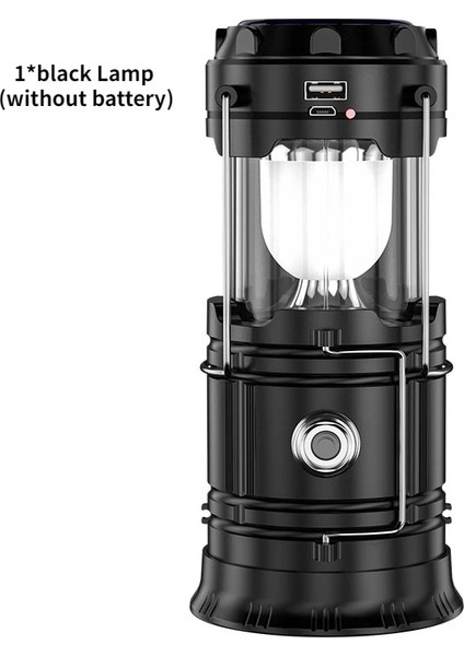 A Taşınabilir Fenerler Açık Şarj Edilebilir Gece Lambası Ev Kamp Ekipmanları Asılı Çadır Lambası Dış Aydınlatma Işıkları Balıkçılık (Yurt Dışından)