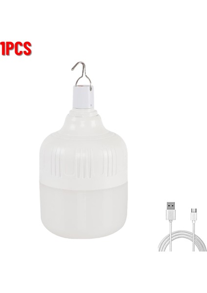 1 Parça 1- Dış Mekan Acil Durum Işıkları USB Şarj Edilebilir LED Kamp Işık 5 Mod Aydınlatma Kanca ile Taşınabilir Fener Çadır Lambası (Yurt Dışından)