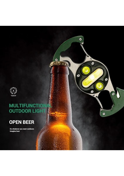 1 Parça Yeni Açık Anahtarlık Taşınabilir Çok Fonksiyonlu Ev Acil Durum Aydınlatma Bandı Düdük Kesme Bıçağı Vurgulama Çalışma Işığı (Yurt Dışından) fırsatları