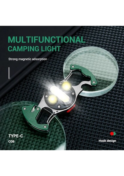 1 Parça Yeni Açık Anahtarlık Taşınabilir Çok Fonksiyonlu Ev Acil Durum Aydınlatma Bandı Düdük Kesme Bıçağı Vurgulama Çalışma Işığı (Yurt Dışından) indirimleri