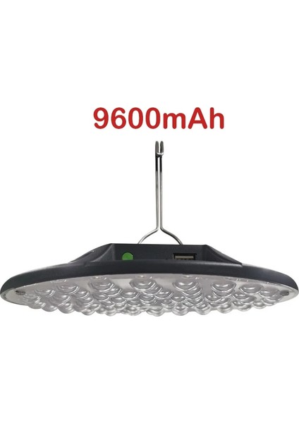 9600MAH 200W LED Kamp Lambası Ultra Ince USB Şarj Edilebilir Lamba Güç Bankası Fener Açık Çadır Işıkları Acil Durum Işıkları Barbekü Yürüyüş (Yurt Dışından)