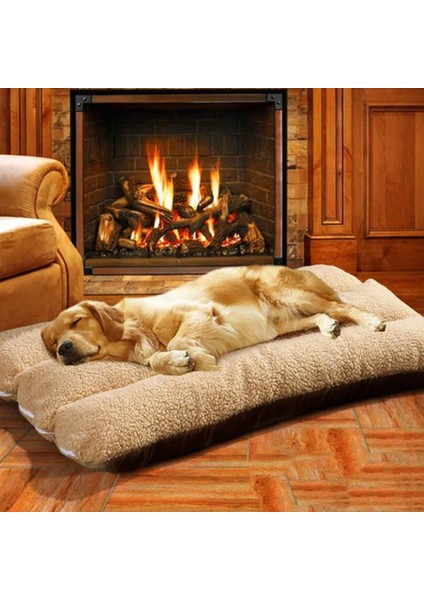 No.1 Tarzı M 75X50CM Kış Köpek Yatak Mat Kalınlaşmak Pet Yastık Battaniye Sıcak Yavru Kedi Polar Küçük Büyük Köpekler Için Yataklar Kediler Pad (Yurt Dışından) fiyatları