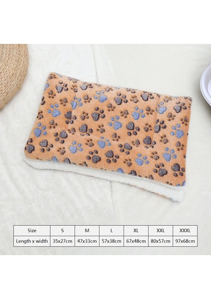 No.11 Stili S 35X27CM Yumuşak Flanel Kalınlaşmış Pet Yumuşak Polar Ped Pet Battaniye Yatak Mat Yavru Köpek Kedi Kanepe Yastık Ev Halısı Sıcak Tutmak Uyku Örtüsü (Yurt Dışından)