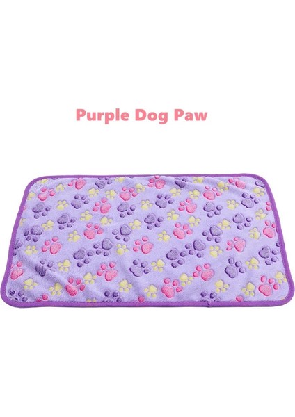 Mor Tarzı 20CM x 20CM Pet Yumuşak Sıcak Battaniye Köpek Havlusu Halı Pet Mat Köpek Yatağı Kış Kedi Köpek Battaniye Köpek Havlu Battaniye Uyku Örtüsü Pet Malzemeleri (Yurt Dışından)